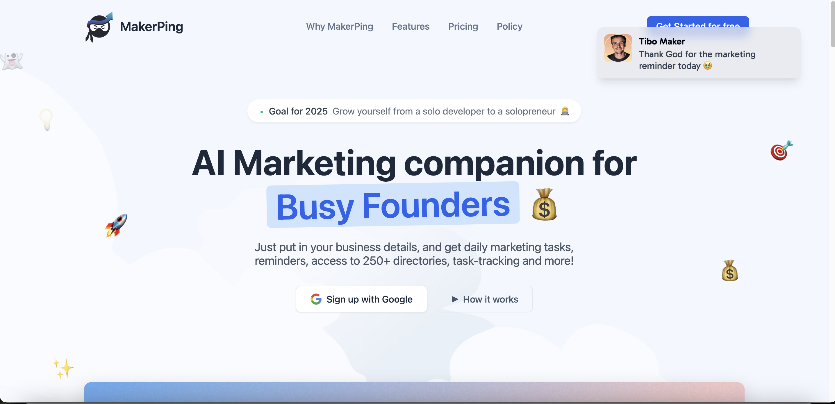 Screenshot 2 of 2 – Social Banner Social Banner